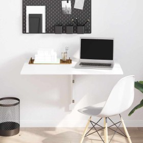 Mesa plegable de pared blanco 100x60 cm en Mesas plegables | Comprar online en Foru.es