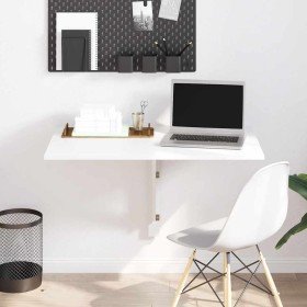 Mesa plegable de pared blanco 100x60 cm en Mesas plegables | Comprar online en Foru.es