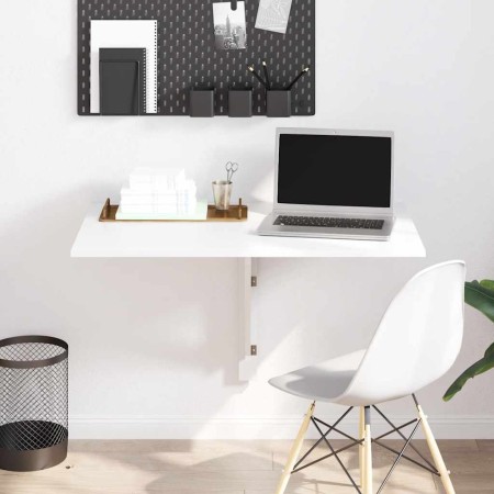 Mesa plegable de pared blanco 100x60 cm en Mesas plegables | Comprar online en Foru.es
