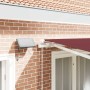 Toldo retráctil manual con luces LED burdeos 300x250 cm en Toldos | Comprar online en Foru.es