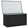 Caja de almacenaje para jardín gris antracita 149x99x93 cm de vidaXL, Cajas de almacenaje para exteriores - Ref: Foro24-46267...