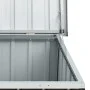 Caja de almacenaje para jardín gris antracita 149x99x93 cm de vidaXL, Cajas de almacenaje para exteriores - Ref: Foro24-46267...