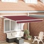 Toldo retráctil automático burdeos 300x250 cm en Toldos | Comprar online en Foru.es