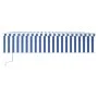 Automatic awning LED blind wind sensor blue white 6x3m by , Awnings - Ref: Foro24-3069371, Price: 804,30 €, Discount: %