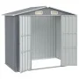 Cobertizo de jardín acero galvanizado gris 205x129x183 cm de vidaXL, Cobertizos - Ref: Foro24-46298, Precio: 251,17 €, Descue...
