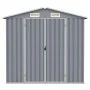 Cobertizo de jardín acero galvanizado gris 205x129x183 cm de vidaXL, Cobertizos - Ref: Foro24-46298, Precio: 251,17 €, Descue...