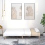 Sofá cama de 2 plazas tela color crema de , Sofás - Ref: Foro24-375868, Precio: 246,51 €, Descuento: %