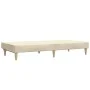 2-seater sofa bed in cream fabric by , Sofas - Ref: Foro24-375868, Price: 242,24 €, Discount: %