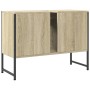 Armario lavabo baño madera ingeniería roble Sonoma 80x33x60 cm de , Tocadores - Ref: Foro24-842462, Precio: 55,01 €, Descuent...