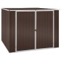 Cobertizo de jardín acero galvanizado marrón 195x198x159 cm de vidaXL, Cobertizos - Ref: Foro24-46256, Precio: 256,01 €, Desc...
