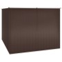 Cobertizo de jardín acero galvanizado marrón 195x198x159 cm de vidaXL, Cobertizos - Ref: Foro24-46256, Precio: 256,01 €, Desc...