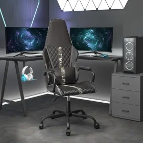 Schwarzer und tarnfarbener Gaming-Stuhl aus Kunstleder von , Gaming-Stühle - Ref: Foro24-3143797, Preis: 103,62 €, Rabatt: %