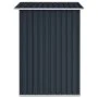 Cobertizo de jardín acero galvanizado antracita 205x129x183 cm de vidaXL, Cobertizos - Ref: Foro24-46299, Precio: 250,12 €, D...