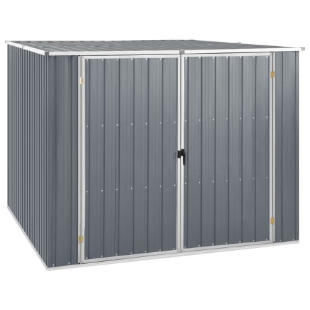 Cobertizo de jardín acero galvanizado gris 195x198x159 cm de vidaXL, Cobertizos - Ref: Foro24-46254, Precio: 254,49 €, Descue...