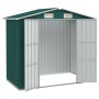 Cobertizo de jardín acero galvanizado verde 205x129x183 cm de vidaXL, Cobertizos - Ref: Foro24-46297, Precio: 245,28 €, Descu...
