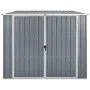 Cobertizo de jardín acero galvanizado gris 195x198x159 cm de vidaXL, Cobertizos - Ref: Foro24-46254, Precio: 269,19 €, Descue...