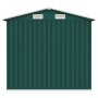 Cobertizo de jardín acero galvanizado verde 205x129x183 cm de vidaXL, Cobertizos - Ref: Foro24-46297, Precio: 245,28 €, Descu...