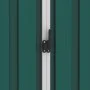 Cobertizo de jardín acero galvanizado verde 205x129x183 cm de vidaXL, Cobertizos - Ref: Foro24-46297, Precio: 235,19 €, Descu...