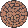 Mesita auxiliar para plantas mosaico terracota de , Soportes para macetas - Ref: Foro24-41127, Precio: 44,83 €, Descuento: %