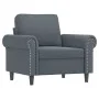 Juego de sofás con cojines 3 piezas terciopelo gris oscuro de , Sofás - Ref: Foro24-3202171, Precio: 706,89 €, Descuento: %