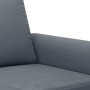 Juego de sofás con cojines 3 piezas terciopelo gris oscuro de , Sofás - Ref: Foro24-3202171, Precio: 718,70 €, Descuento: %