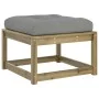 Set de sofás jardín 5 pzas con cojines madera pino impregnada de , Conjuntos de jardín - Ref: Foro24-3216969, Precio: 459,84 ...