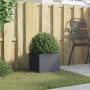 Jardinera de acero laminado en frío antracita 32x30x29 cm de , Maceteros y jardineras - Ref: Foro24-841539, Precio: 43,75 €, ...