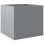 Jardinera de acero galvanizado plateado 32x30x29 cm de , Maceteros y jardineras - Ref: Foro24-841545, Precio: 29,46 €, Descue...