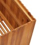 Arriate de madera maciza de acacia 100x100x50 cm de vidaXL, Maceteros y jardineras - Ref: Foro24-45928, Precio: 171,90 €, Des...
