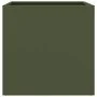 Jardineras 2 uds acero laminado en frío verde oliva 49x47x46 cm de , Maceteros y jardineras - Ref: Foro24-841566, Precio: 71,...