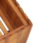 Arriate de madera maciza de acacia 50x30x25 cm de vidaXL, Maceteros y jardineras - Ref: Foro24-45917, Precio: 44,36 €, Descue...