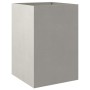 Jardinera de acero inoxidable plateado 52x48x75 cm de , Maceteros y jardineras - Ref: Foro24-841587, Precio: 102,41 €, Descue...