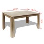 Mesa de comedor color roble 140x80x75 cm en Mesas de comedor | Comprar online en Foru.es