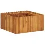 Arriate de madera maciza de acacia 50x50x25 cm de vidaXL, Maceteros y jardineras - Ref: Foro24-45921, Precio: 39,51 €, Descue...