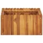 Arriate de madera maciza de acacia 50x50x25 cm de vidaXL, Maceteros y jardineras - Ref: Foro24-45921, Precio: 39,51 €, Descue...