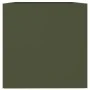 Jardinera de acero laminado en frío verde oliva 62x40x39 cm de , Maceteros y jardineras - Ref: Foro24-841598, Precio: 57,21 €...