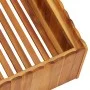 Arriate de madera maciza de acacia 50x50x25 cm de vidaXL, Maceteros y jardineras - Ref: Foro24-45921, Precio: 39,51 €, Descue...
