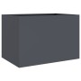 Jardinera de acero laminado en frío antracita 62x47x46 cm de , Maceteros y jardineras - Ref: Foro24-841603, Precio: 74,68 €, ...