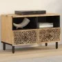 Mueble de TV madera maciza de mango 70x33x46 cm de , Muebles TV - Ref: Foro24-358213, Precio: 87,52 €, Descuento: %