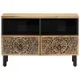 Mueble de TV madera maciza de mango 70x33x46 cm de , Muebles TV - Ref: Foro24-358213, Precio: 87,52 €, Descuento: %