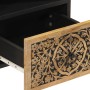 Mueble de TV madera maciza de mango 70x33x46 cm de , Muebles TV - Ref: Foro24-358213, Precio: 88,31 €, Descuento: %