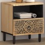 Mesita de noche de madera maciza de mango 40x33x46 cm de , Mesitas de noche - Ref: Foro24-358218, Precio: 86,76 €, Descuento: %