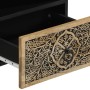 Mesita de noche de madera maciza de mango 40x33x46 cm de , Mesitas de noche - Ref: Foro24-358218, Precio: 86,76 €, Descuento: %