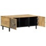 Mesa de centro de madera maciza mango 100x54x40 cm de , Mesas de centro - Ref: Foro24-358224, Precio: 199,38 €, Descuento: %