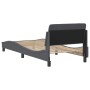 Estructura de cama con cabecero terciopelo gris oscuro 90x200cm de , Camas y somieres - Ref: Foro24-373113, Precio: 128,64 €,...