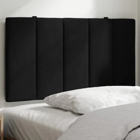 Cabecero de cama acolchado terciopelo negro 90 cm de , Cabeceros y pies de cama - Ref: Foro24-374651, Precio: 34,51 €, Descue...