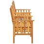 Sillas de jardín con mesita madera maciza acacia 159x61x92 cm de vidaXL, Conjuntos de jardín - Ref: Foro24-45933, Precio: 134...