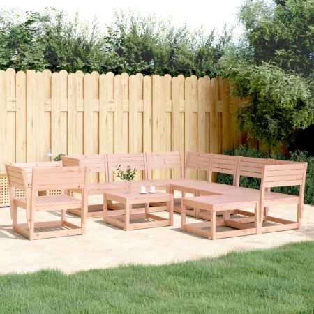 Juego de muebles de jardín 8 pzas madera maciza abeto Douglas de , Conjuntos de jardín - Ref: Foro24-3216943, Precio: 643,77 ...