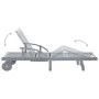 Gray Solid Acacia Wood Garden Lounger by vidaXL, Loungers - Ref: Foro24-45939, Price: 172,78 €, Discount: %