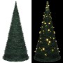 Árbol de Navidad emergente preiluminado con luces verde 210 cm en Decoración Festiva y Estacional | Comprar online en Foru.es
